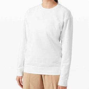 Lululemon All Yours Crew *Terry White Size 4